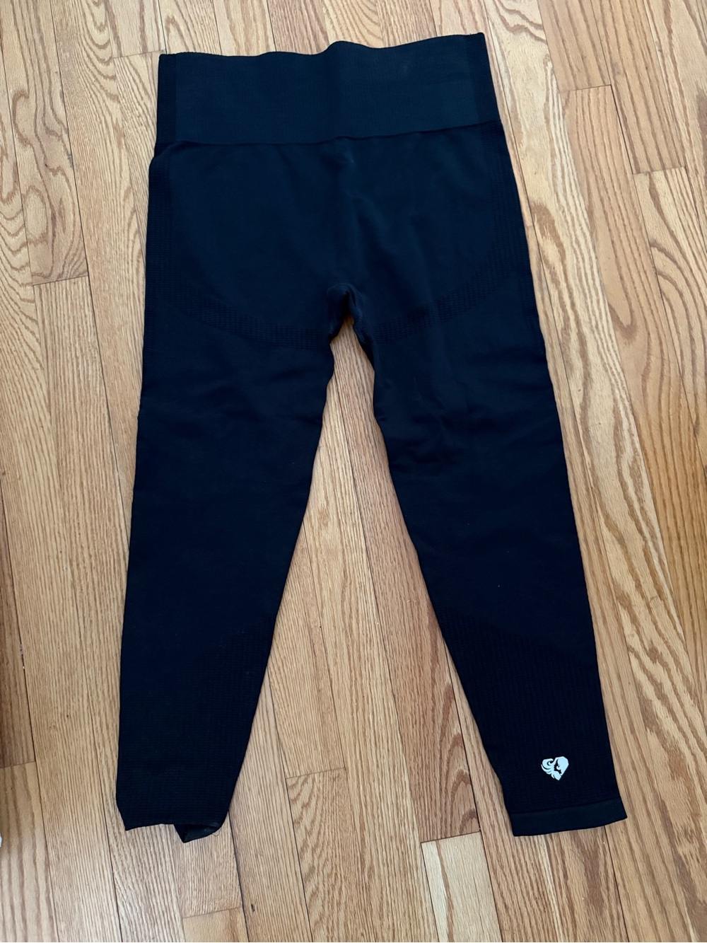 High-Waist Black Seamless Leggings for Women